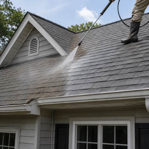 Oliveira's Sparkling Exterior Cleaning project photo 9