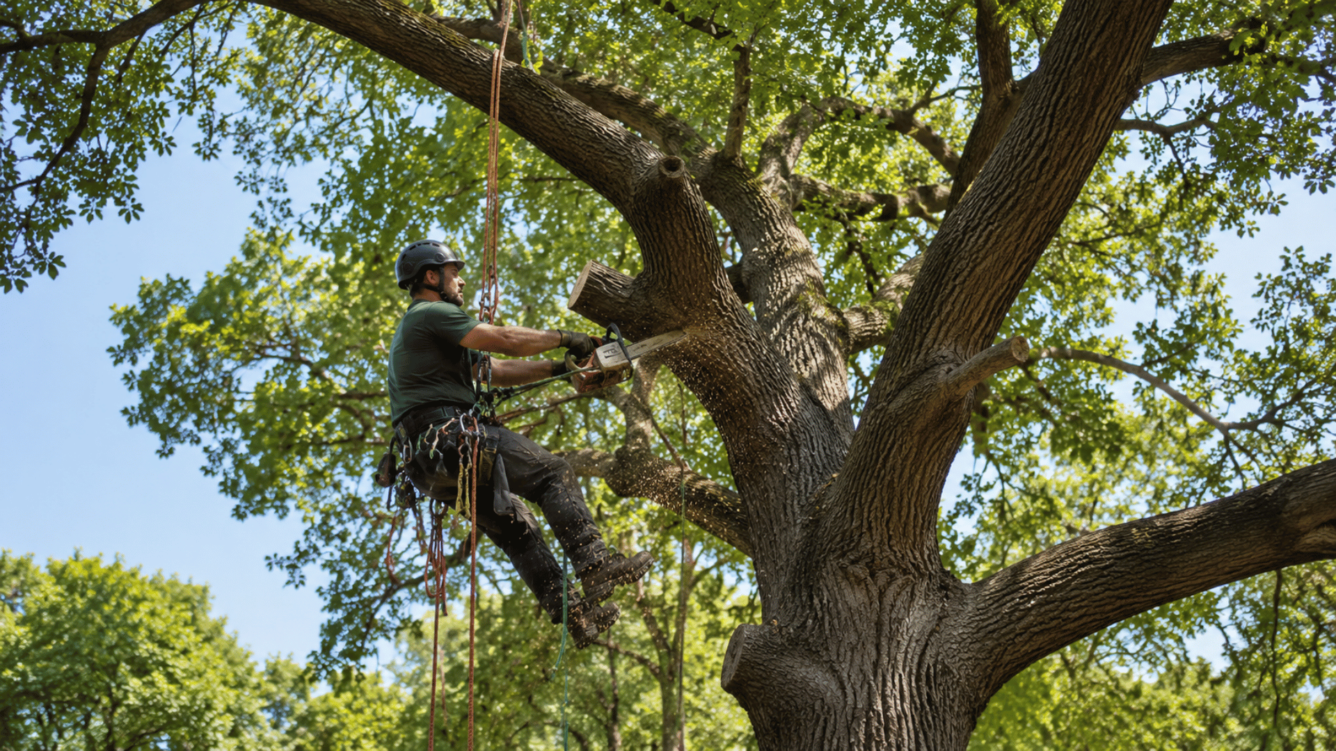 Tree service project in Richmond, VA
