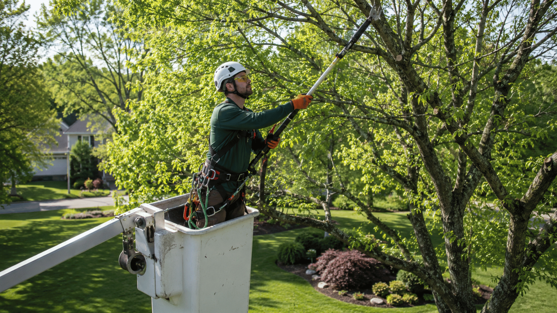 Tree removal project in Richmond, VA