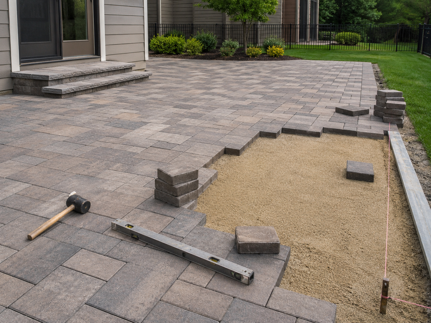 Paver and patio installation