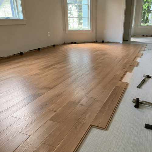 Flooring installation