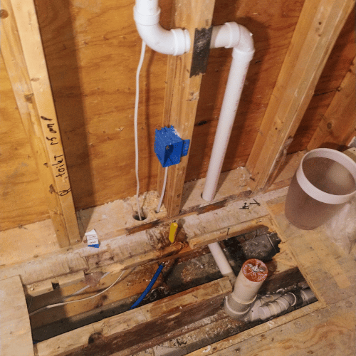 Moreira Plumbing project