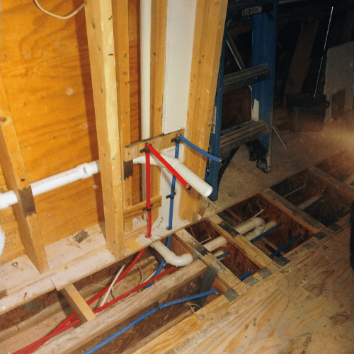 Moreira Plumbing project