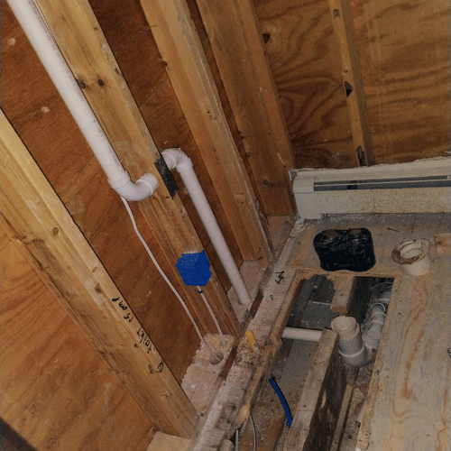 Moreira Plumbing project