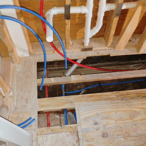 Moreira Plumbing project