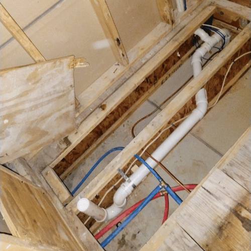 Moreira Plumbing project