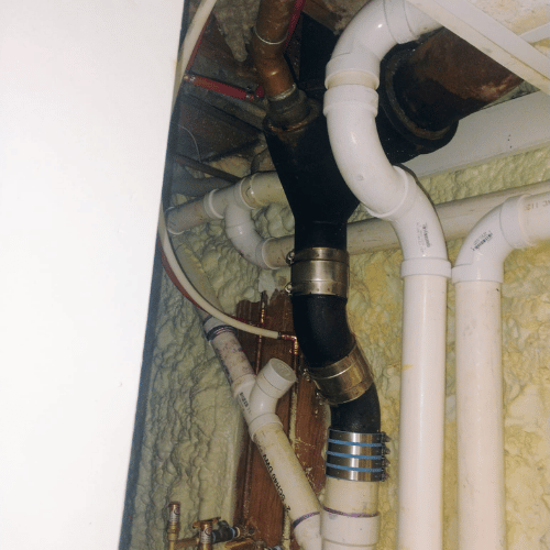 Moreira Plumbing project